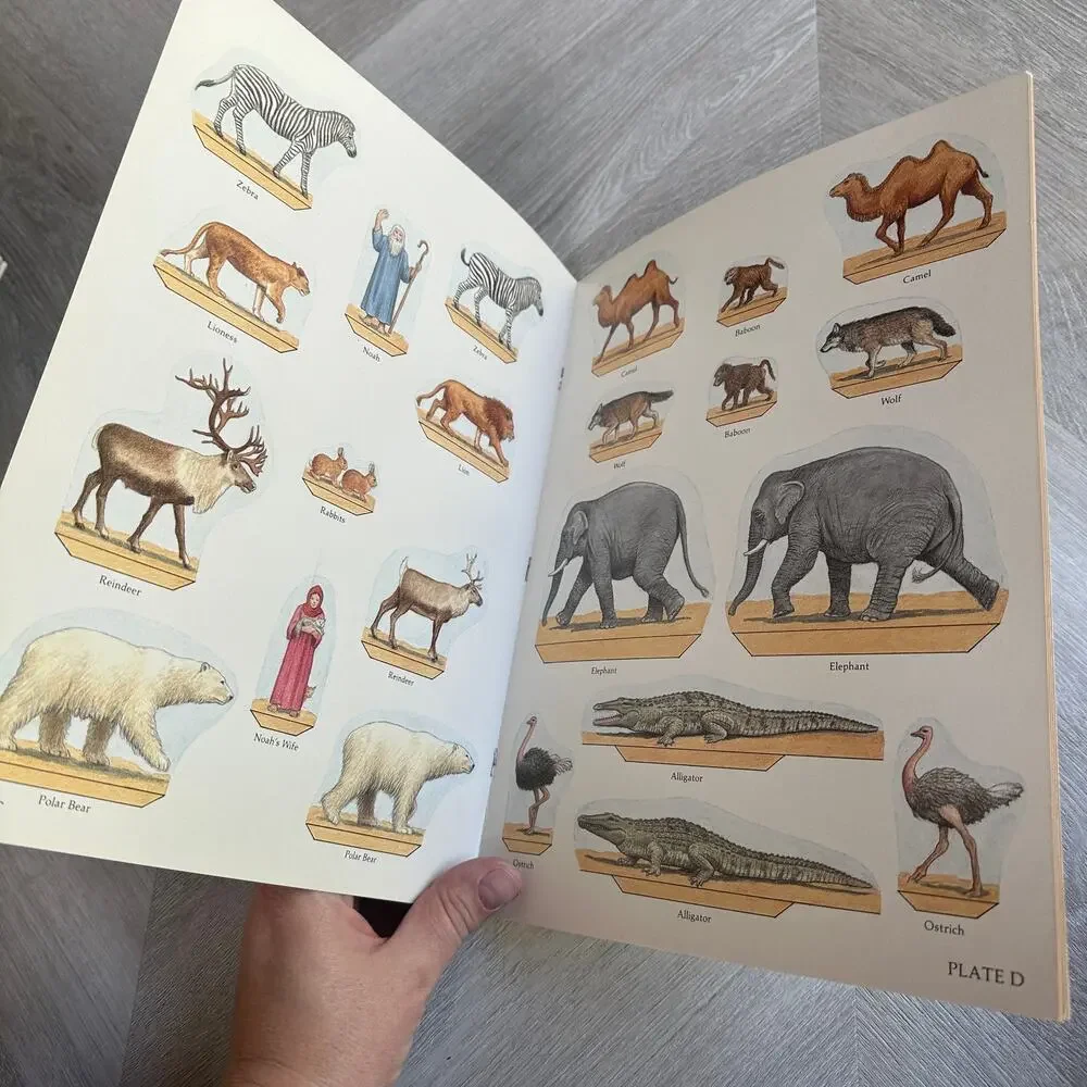 Easy to Make Noah's Ark A.G. Smith Paper Dolls Craft Book Vintage 1989